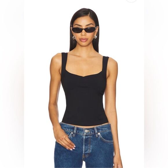 Free People Intimately Somewhere Sometime Cami, Black, S, NWOT - Picture 1 of 9
